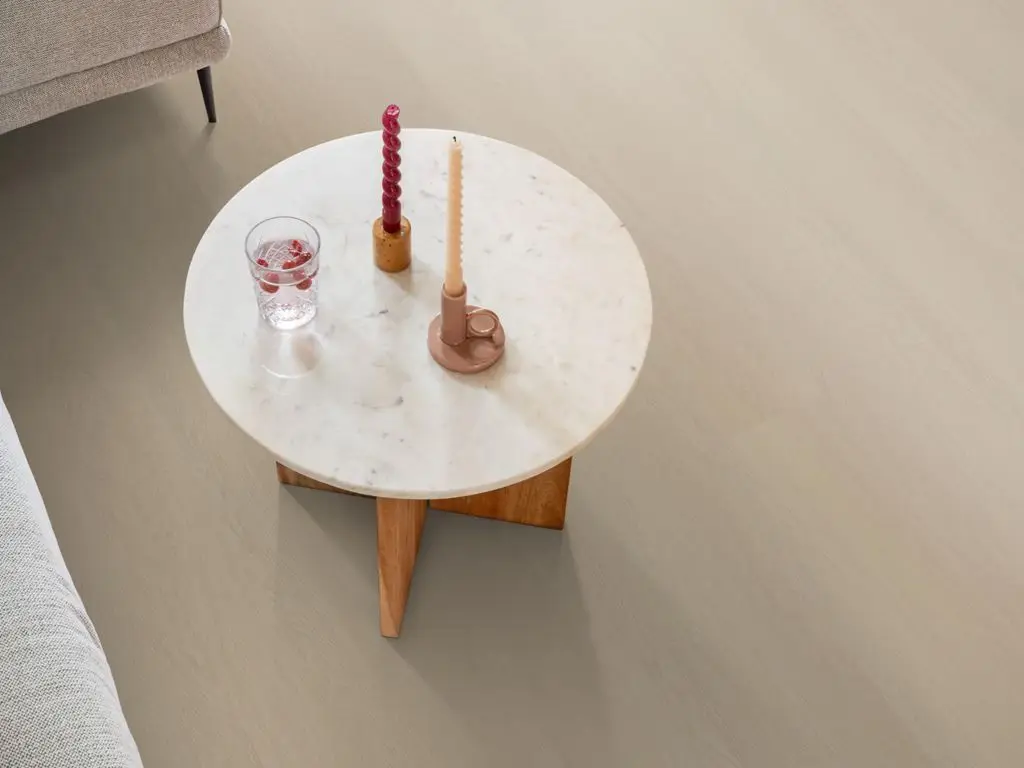 Ruimte met de pvcvloer Ambiant Estino Click SRC beige