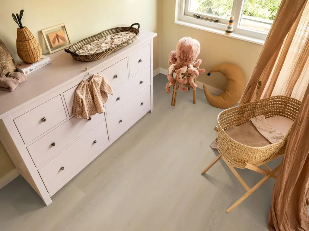 Ruimte met de PVC-vloer Beige (Ambiant Navaro)