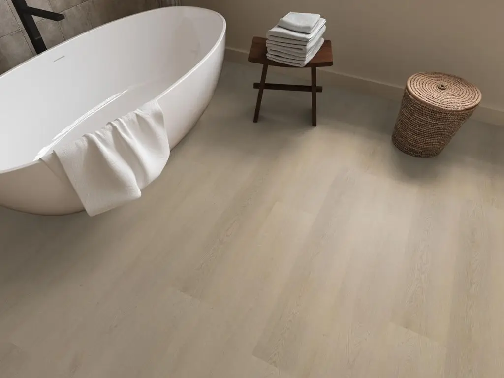 Ruimte met de pvcvloer Ambiant Navaro Dryback beige (sfeerbeeld 5)