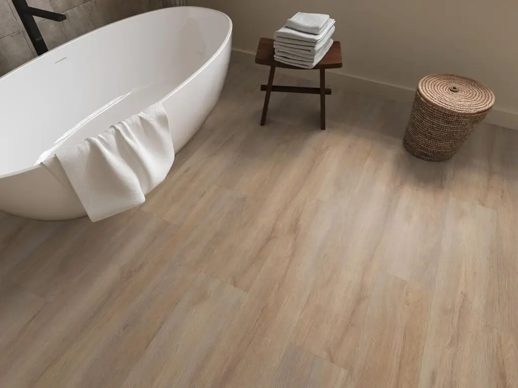 Ruimte met de laminaatvloer Ambiant Prestige Oak Warm eiken (sfeerbeeld 4)