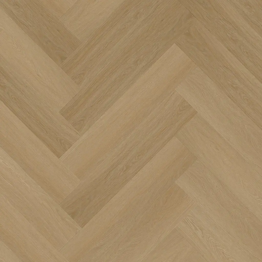 Ambiant Spigato Estino visgraat Dryback warm oak, decor van de pvcvloer