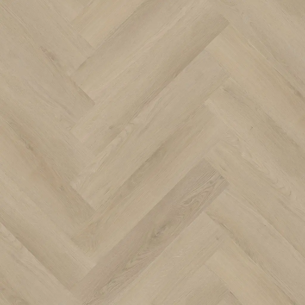Ambiant Spigato Navaro visgraat Dryback beige, decor van de pvcvloer