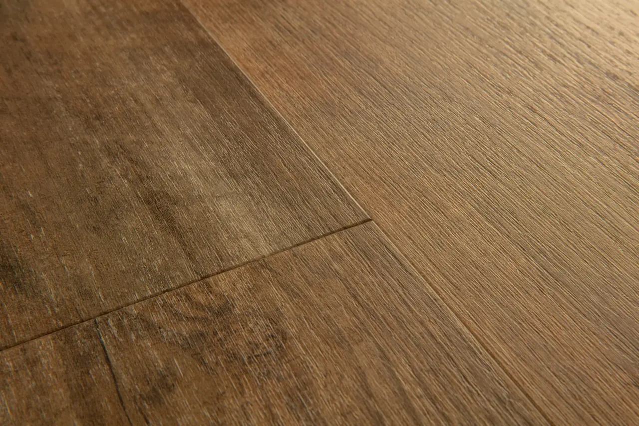Close-up van de structuur van Quick-Step Bloom Schemering den