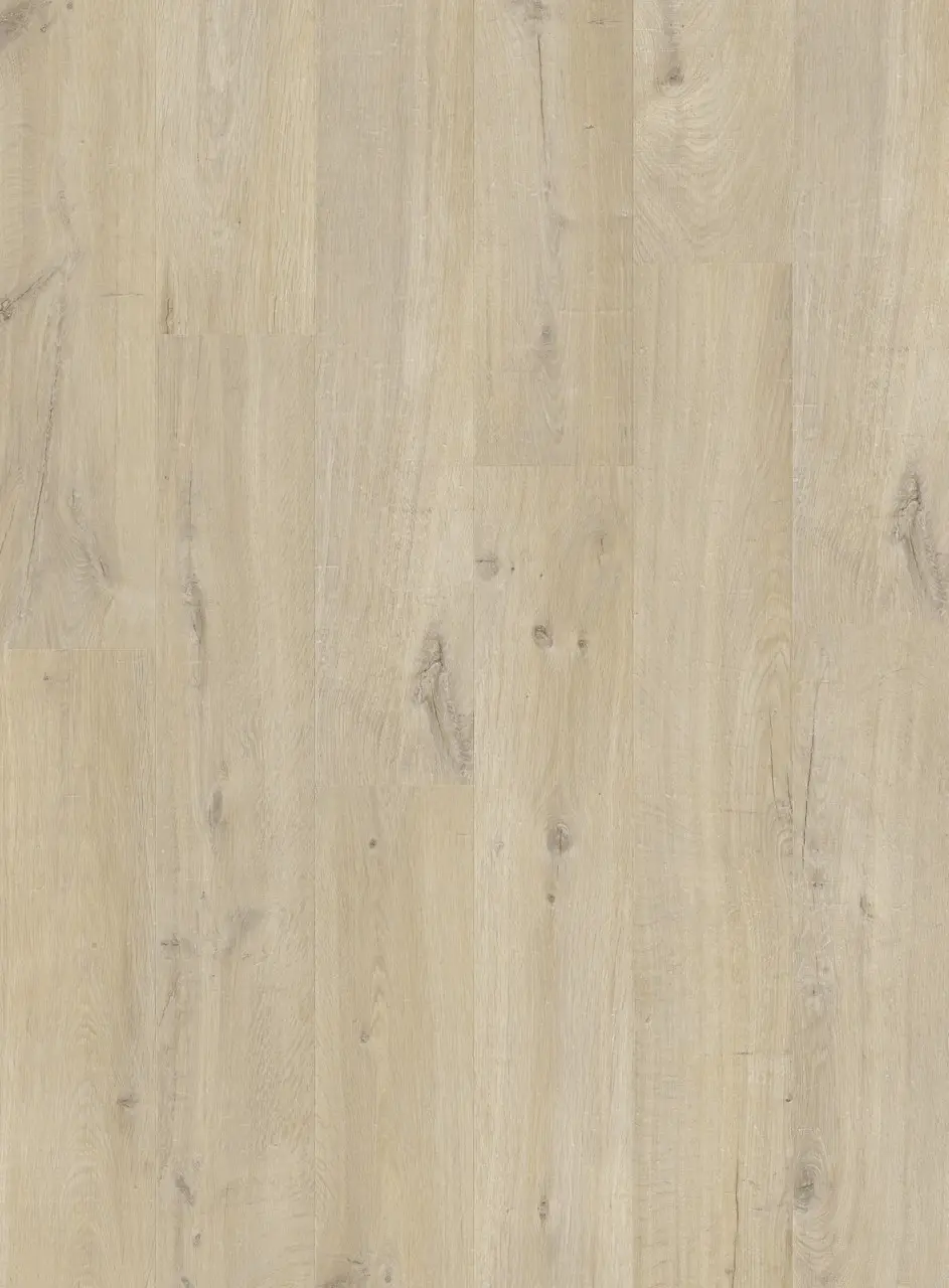Quick-Step Bloom Katoenbeige eik, decor van de pvcvloer