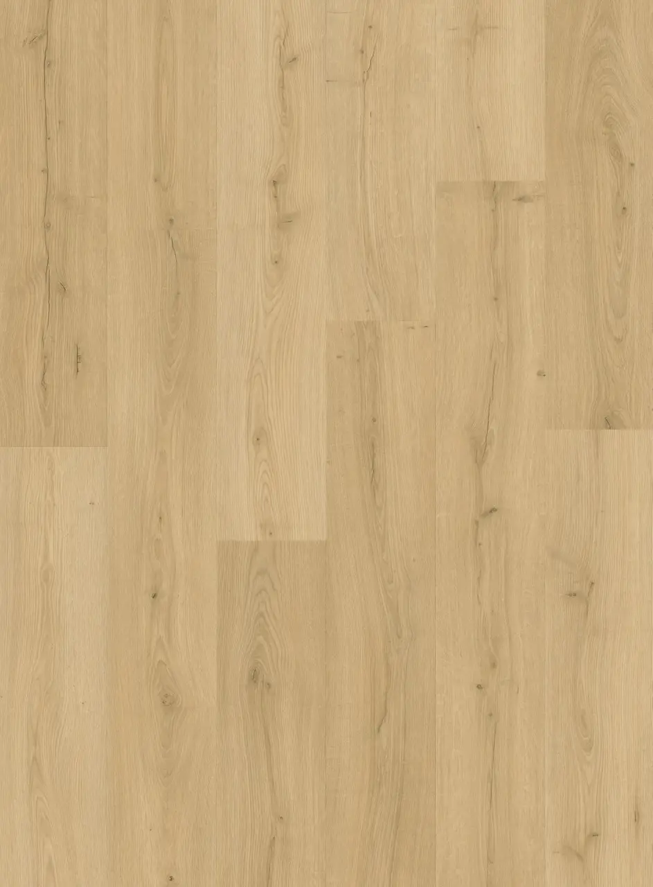 Quick-Step Bloom Geborstelde beige eik, decor van de pvcvloer