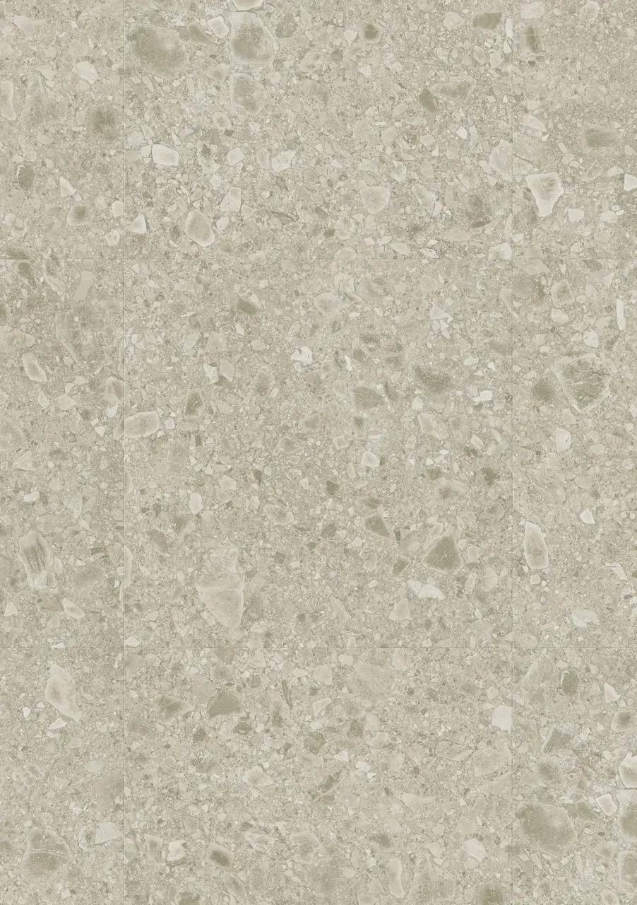 Quick-Step Blush Stronk warm grijs, decor van de pvcvloer