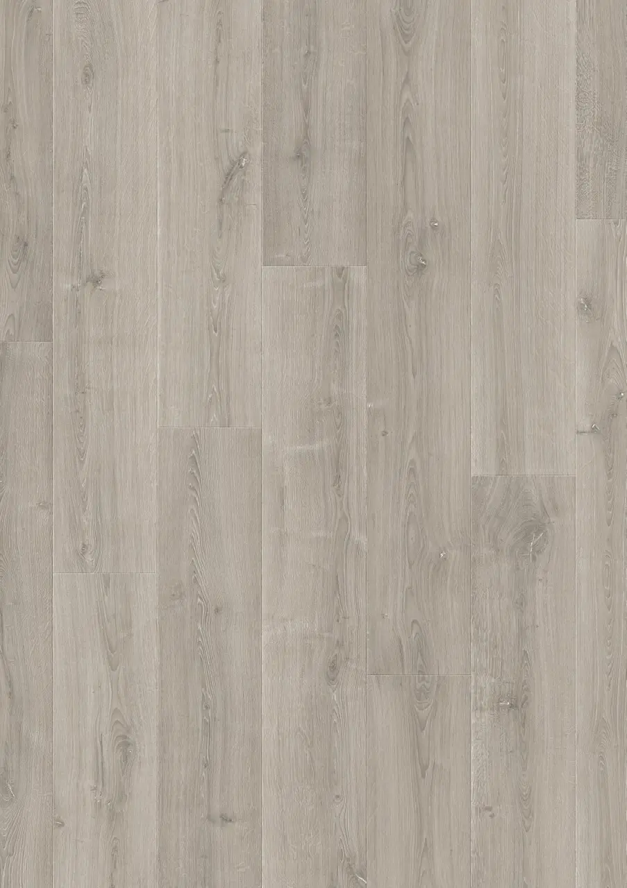 Quick-Step Capture Geborstelde grijze eik, decor van de laminaatvloer