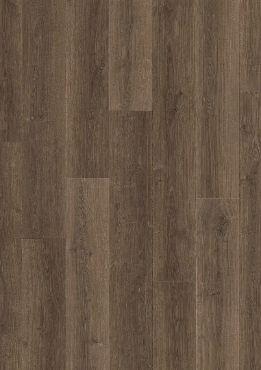 Quick-Step Capture Geborstelde bruine eik, decor van de laminaatvloer