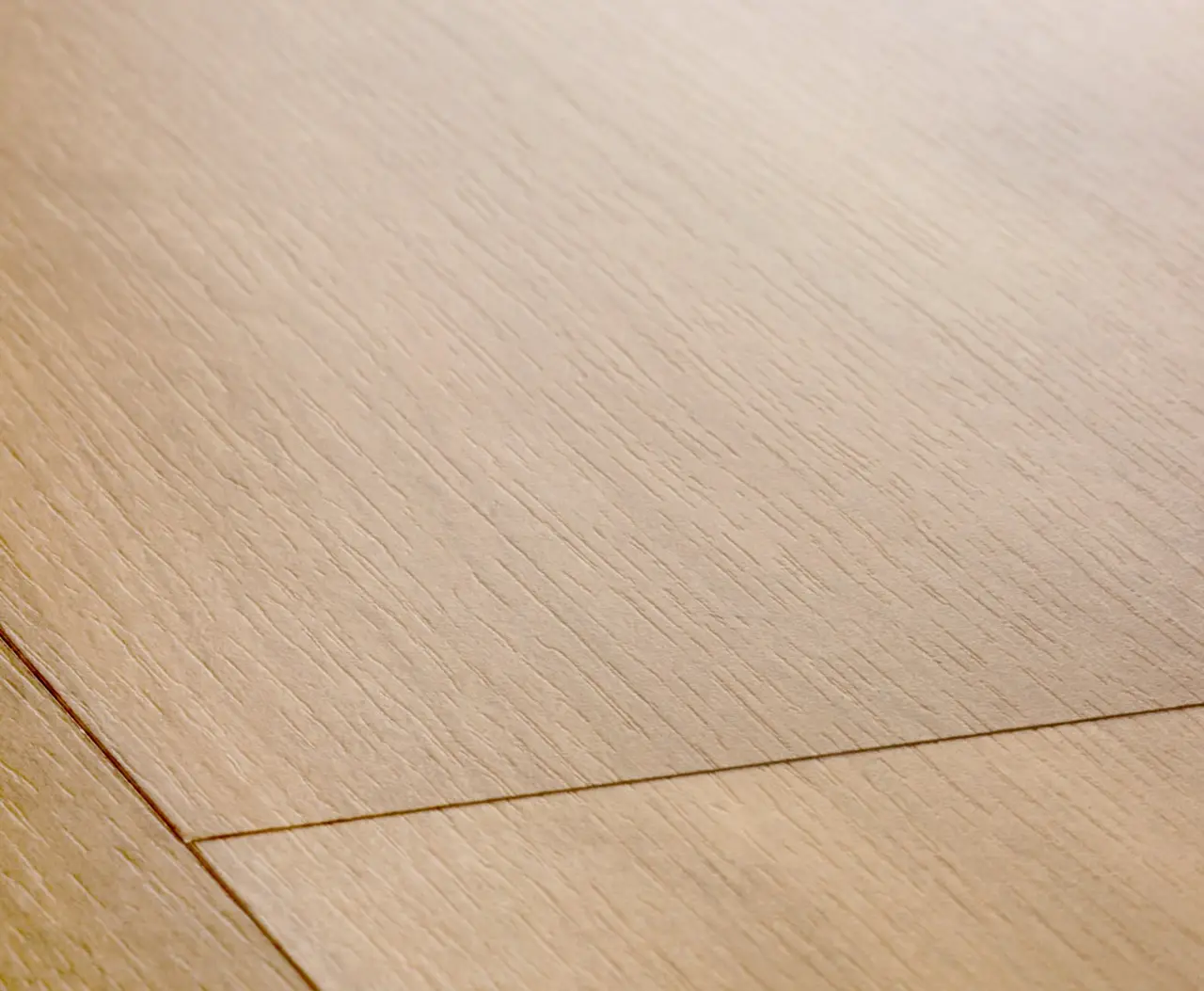 Close-up van de structuur van Quick-Step Classic Middernacht naturelle eik