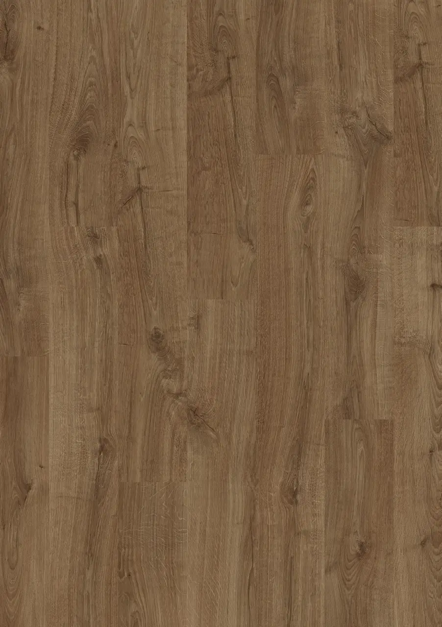 Quick-Step Eligna Newcastle bruine eik, decor van de laminaatvloer