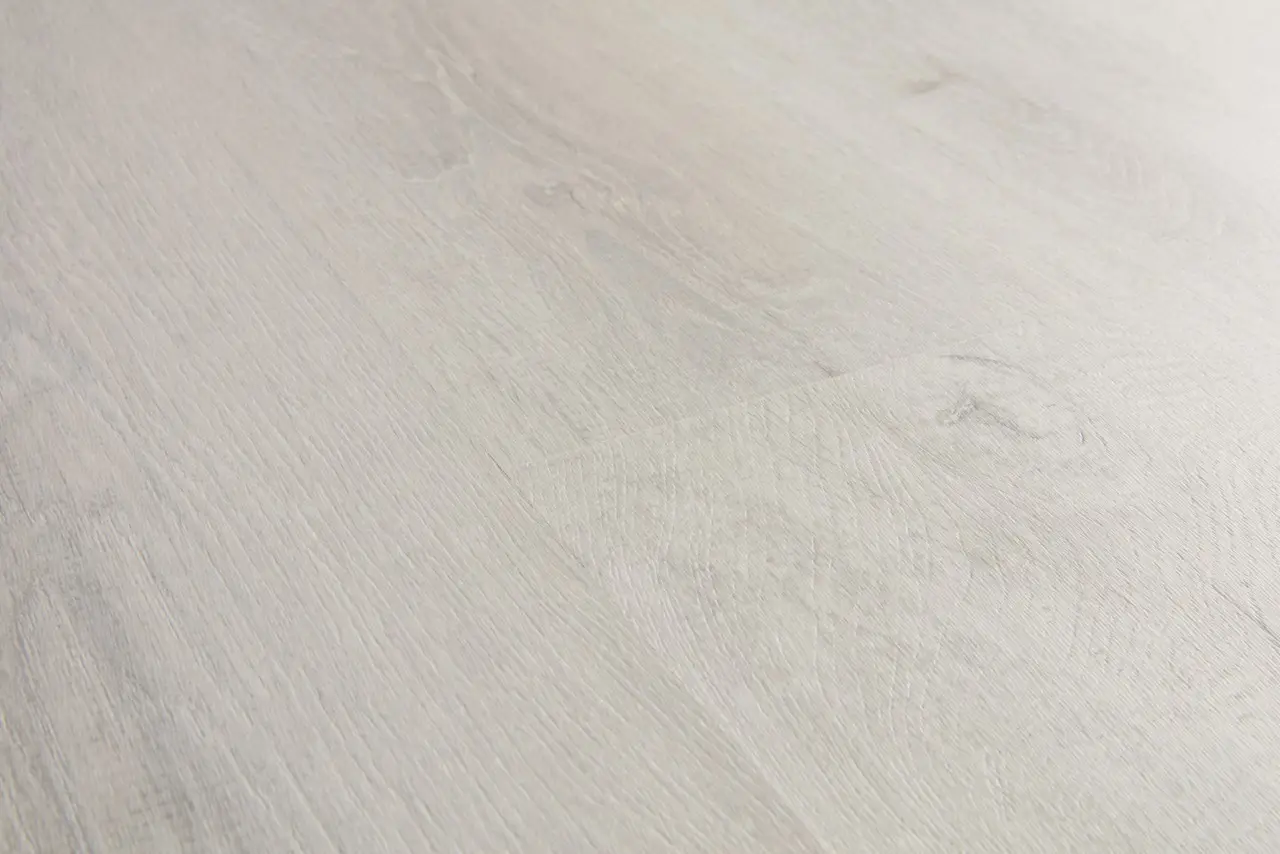 Close-up van de structuur van Quick-Step Eligna Venetiaanse lichte eik