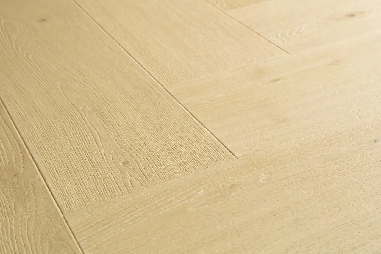 Close-up van de structuur van Quick-Step Impressive Design Gember eik