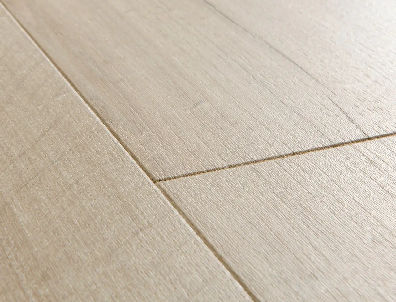 Close-up van de structuur van Quick-Step Impressive Ultra Zachte lichte eik