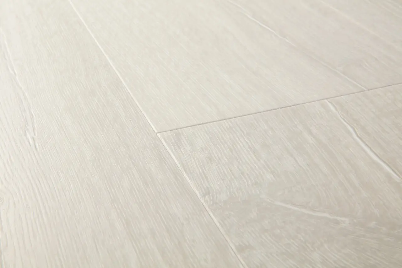 Close-up van de structuur van Quick-Step Impressive Klassiek patina lichte eik