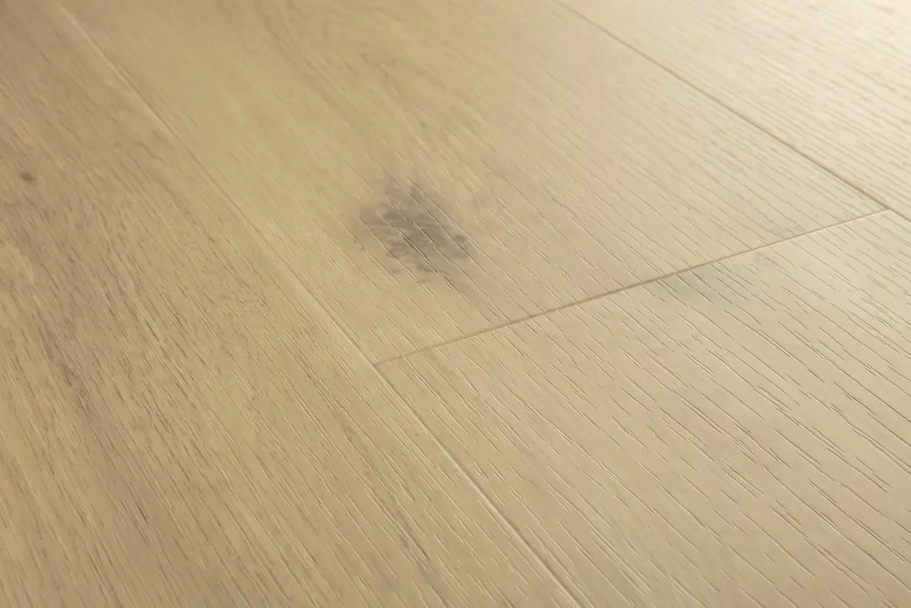 Close-up van de structuur van Quick-Step Liv Ocean bliss naturel