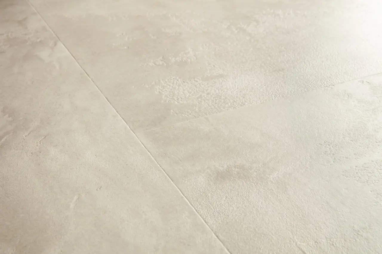 Close-up van de structuur van Quick-Step Muse Gevlekt beton