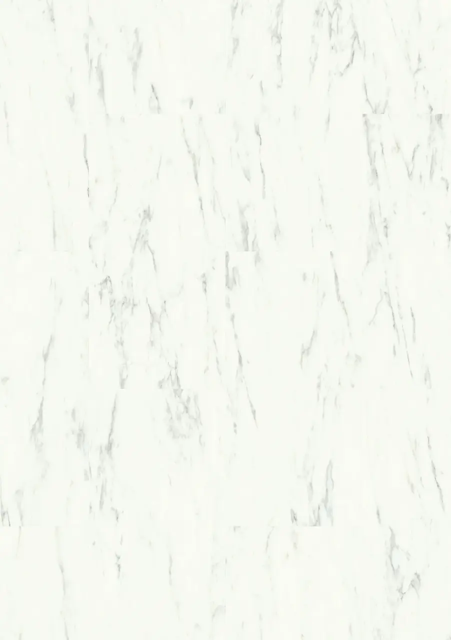 Quick-Step Oro base Wit Carrara-marmer, decor van de pvcvloer