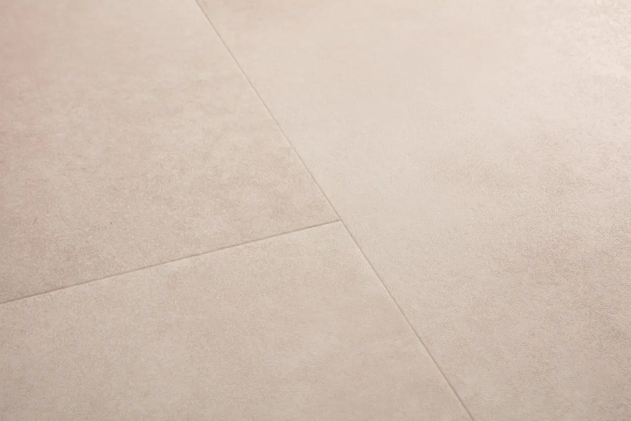 Close-up van de structuur van Quick-Step Oro base Koraalrots