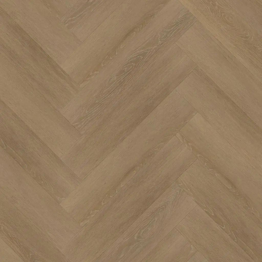 vtwonen Herringbone Dryback sun kissed, decor van de pvcvloer